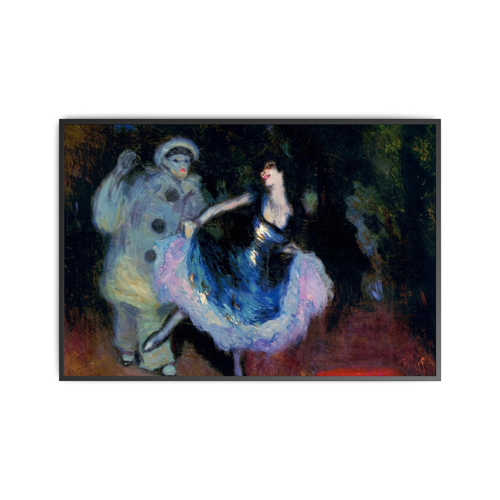 Pablo Picasso, Pierrot and Colombina 1900, Picasso Wall Art, Vintage Art Print, Commedia Dell'Arte, Blue Period, Famous Artwork