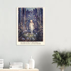 Vintage Star Money Fairy Tale Wall Art Heinrich Vogeler German Illustration Print Nursery Celestial Poster Golden Age Art