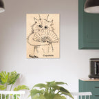 Louis Wain Coquetterie Cat Print Antique Victorian Cat Wall Art Cute Anthropomorphic Animal Illustration Vintage Cat Art